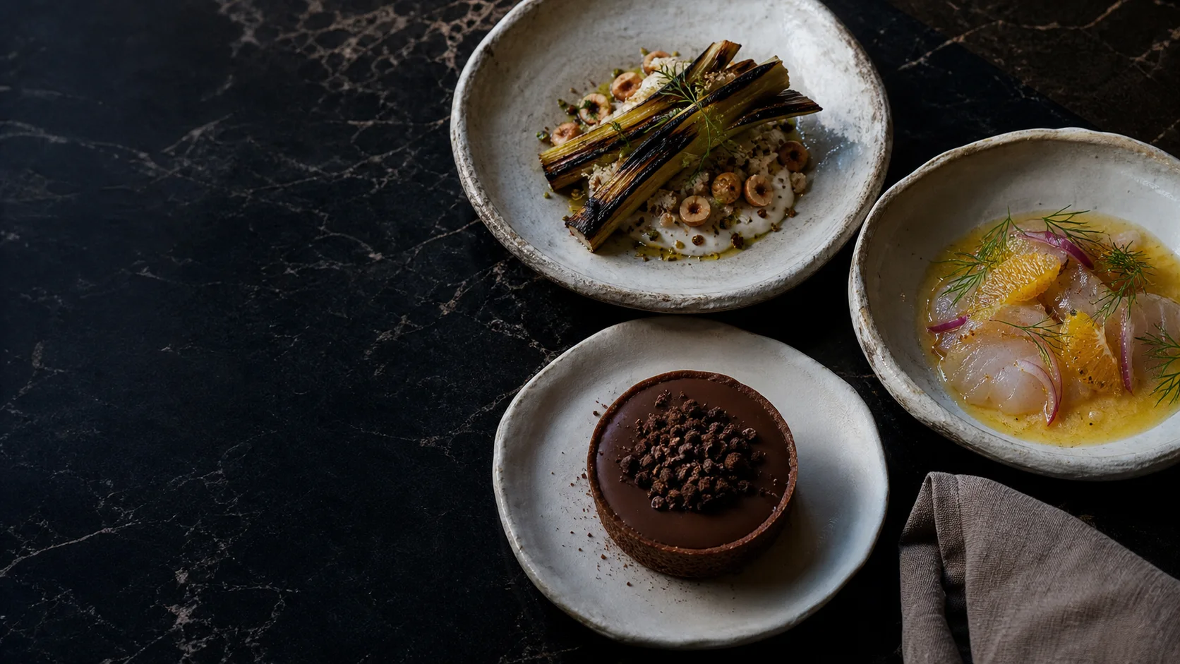 Seasonal dishes from Saltline Table